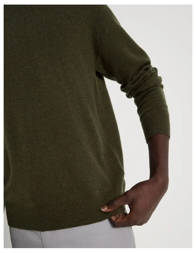 Blaq Crew Neck Knit in Green
