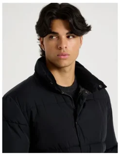 Blaq Puffer Jacket in Black