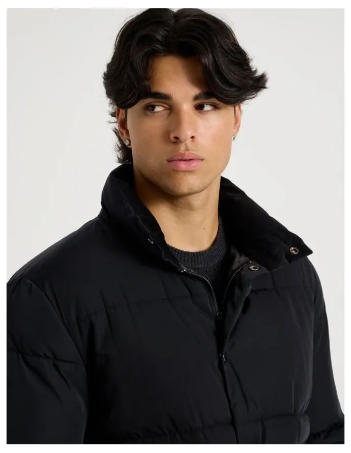 Blaq Puffer Jacket in Black
