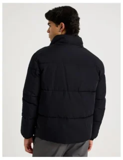 Blaq Puffer Jacket in Black