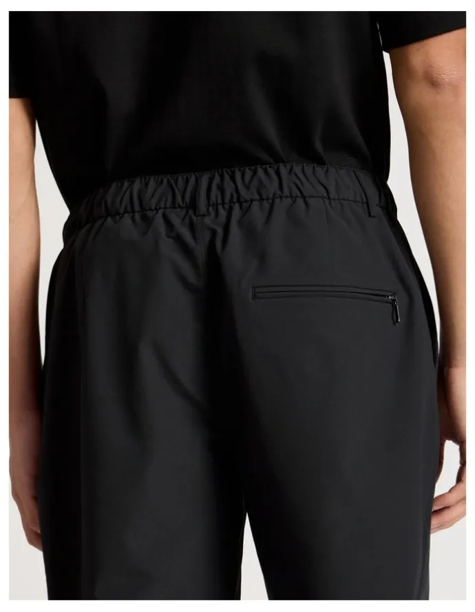 Blaq Regular Fit Travel Trouser in Black