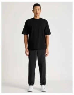 Blaq Regular Fit Travel Trouser in Black