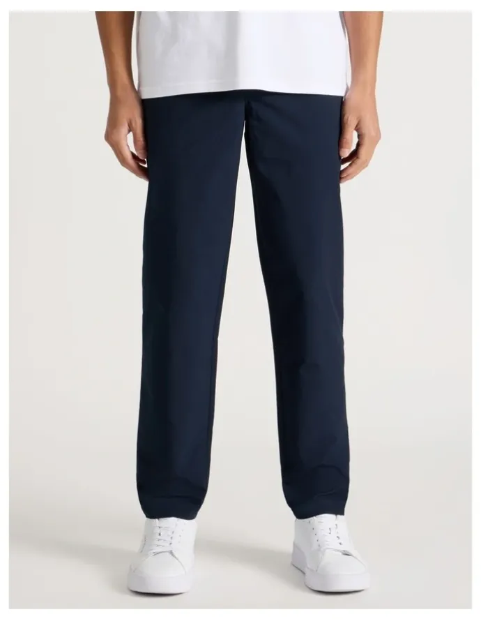 Blaq Regular Fit Travel Trouser in Navy