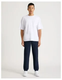 Blaq Regular Fit Travel Trouser in Navy