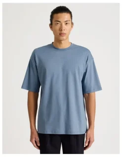 Blaq Relaxed Fit T-Shirt in Blue