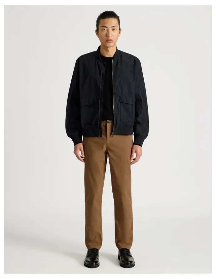 Blaq Slim Fit Chino Pant Camel