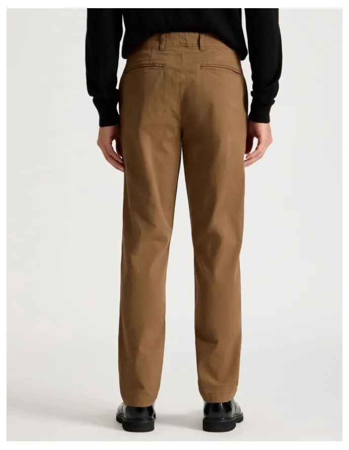 Blaq Slim Fit Chino Pant Camel