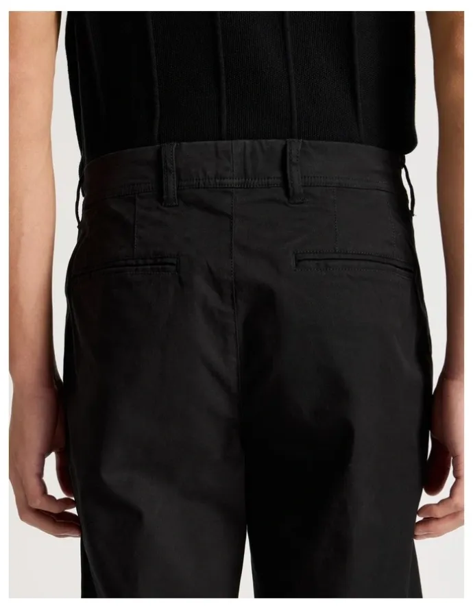 Blaq Slim Fit Chino Pant in Black