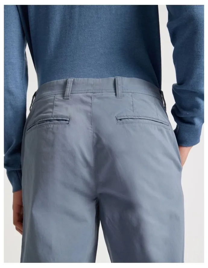 Blaq Slim Fit Chino Pant in Blue