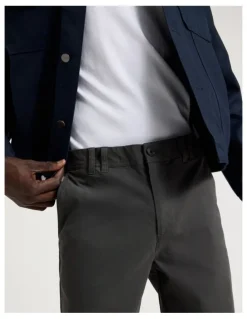 Blaq Slim Fit Chino Pant in Charcoal