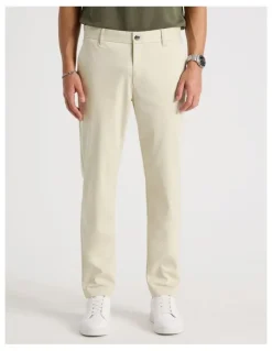 Blaq Slim Fit Dress Chino Pant in Beige
