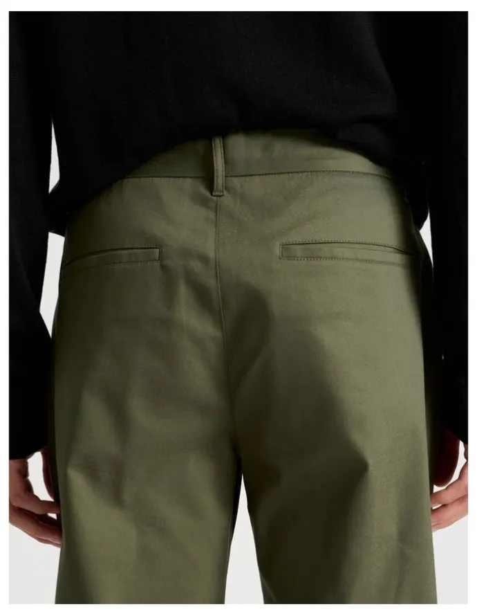 Blaq Slim Fit Dress Chino Pant in Olive