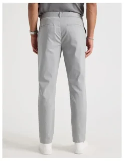 Blaq Slim Fit Dress Chino Pant Grey