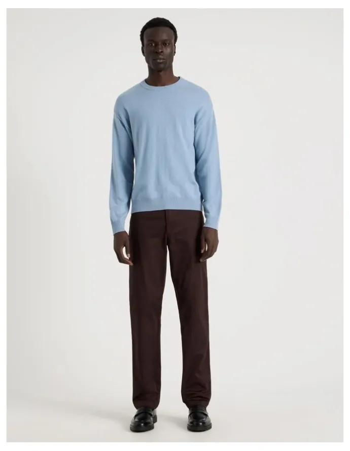 Blaq Slim Fit 5 Pocket Pant in Brown