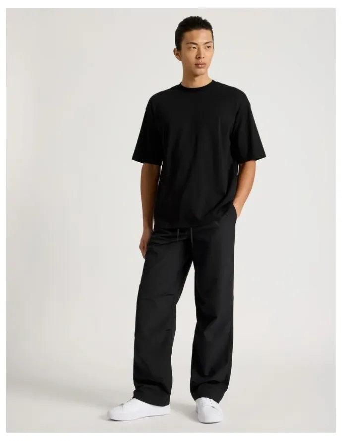 Blaq Wide Leg Pants in Black