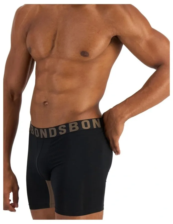 Bonds Chafe Off Trunk 2 Pack in Black