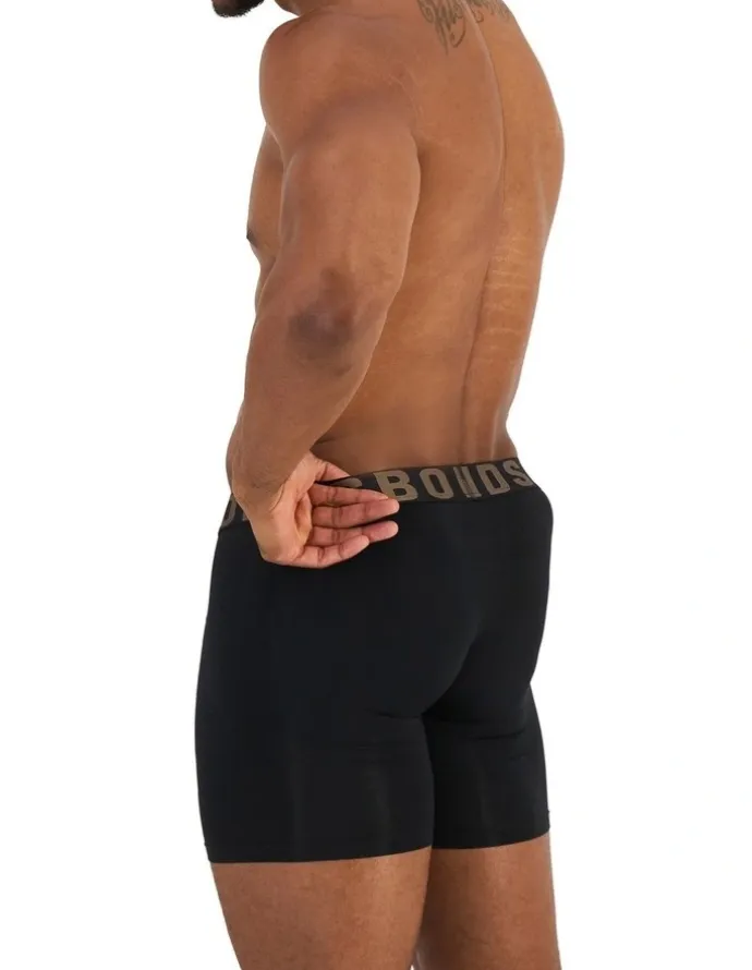 Bonds Chafe Off Trunk 2 Pack in Black