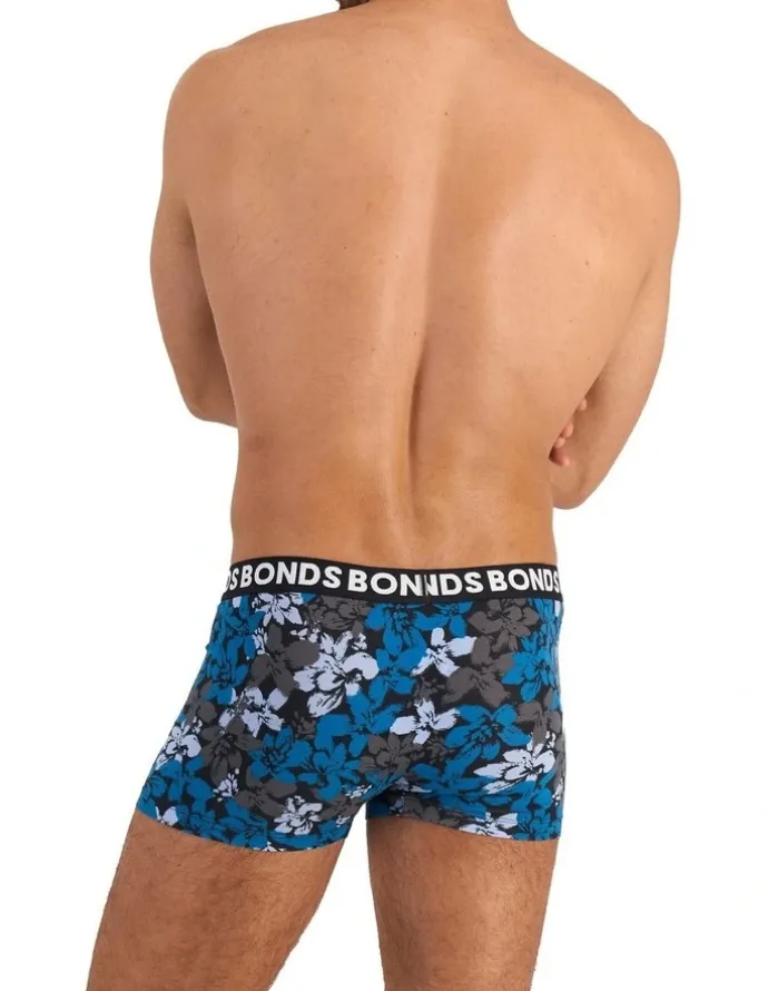 Bonds Classic Trunk 3 Pack in Print Hwz