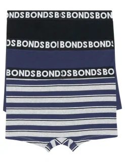 Bonds Everyday Stripe Trunks 3 Pack in Multi