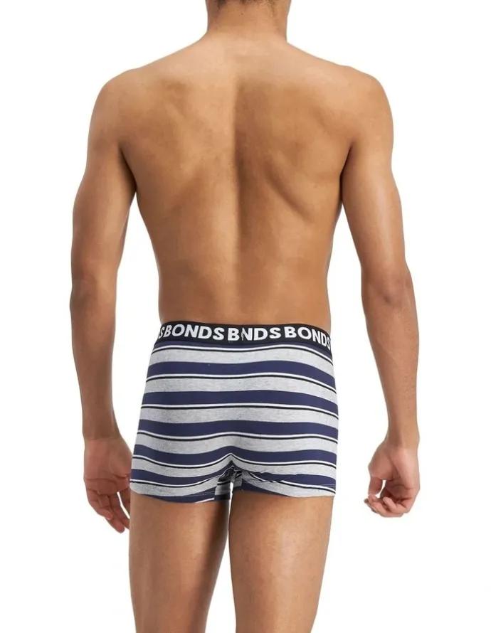 Bonds Everyday Stripe Trunks 3 Pack in Multi