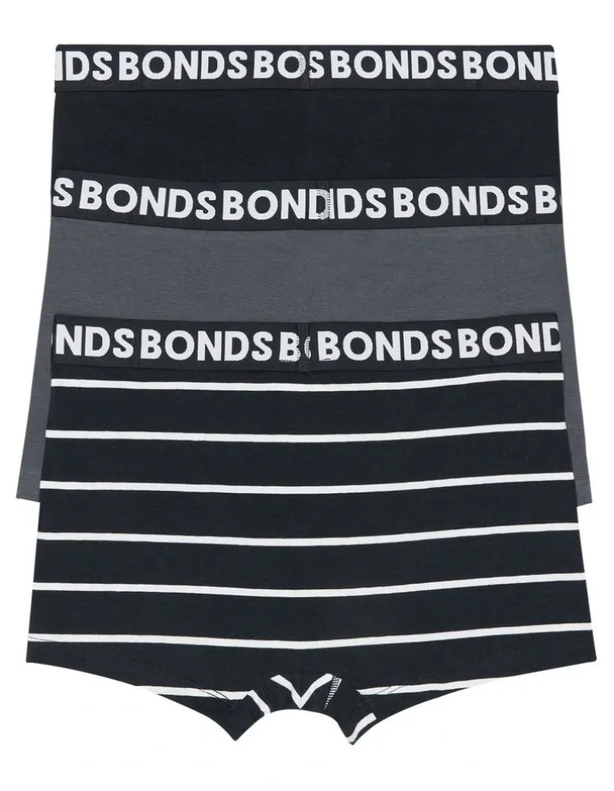 Bonds Everyday Stripe Trunks 3 Pack in Multi