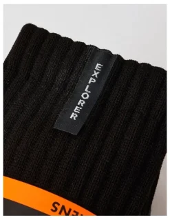 Bonds Explorer Mens Tough Work Socks 3 Pack in Black