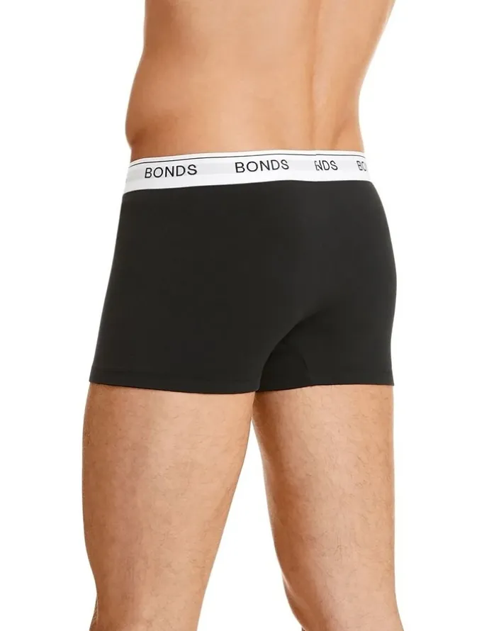 Bonds Guyfront Trunk 3 Pack in Black