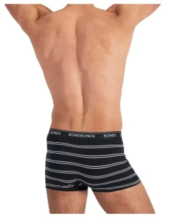 Bonds Guyfront Trunk 3 Pack in Stripe Zgw