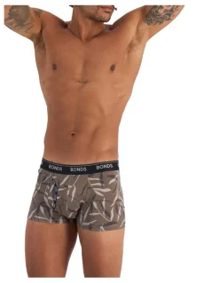 Bonds Guyfront Trunk 3 Pack in Print Zgi