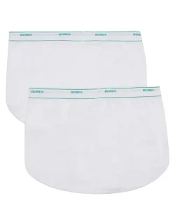 Bonds Support Brief 2 Pack in White