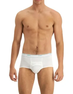 Bonds Support Brief 2 Pack in White