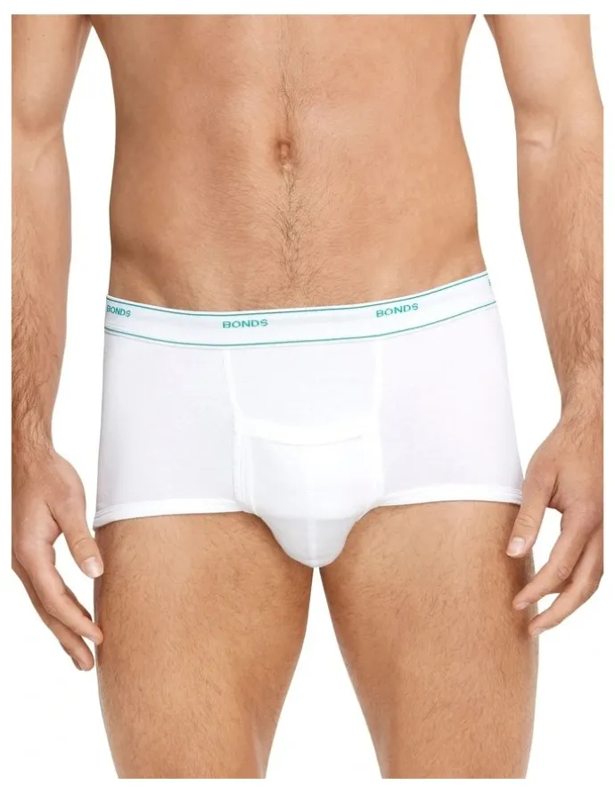 Bonds Support Brief 2 Pack in White