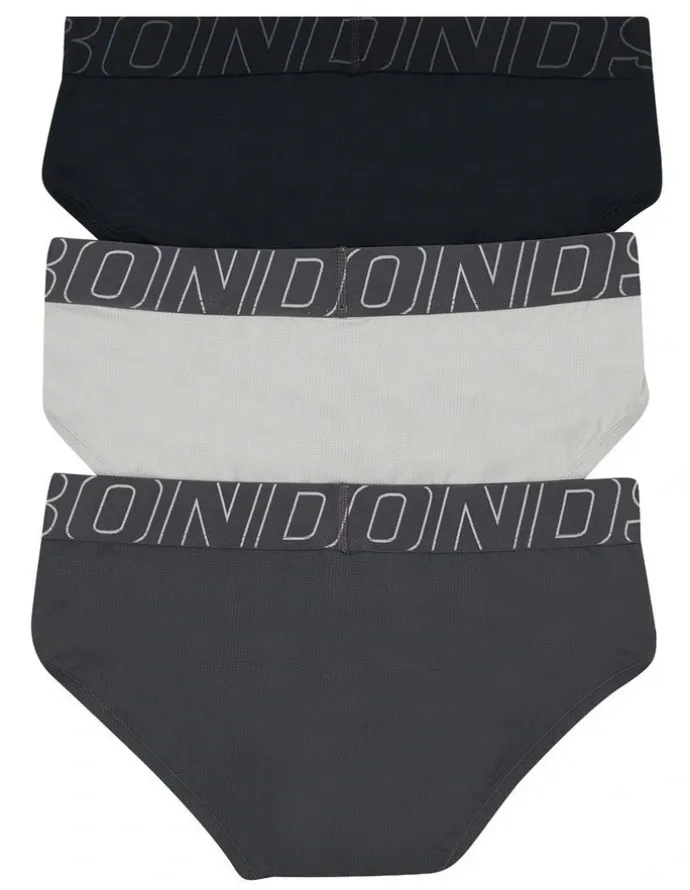 Bonds Sweat Off Brief 3 Pack in Multi