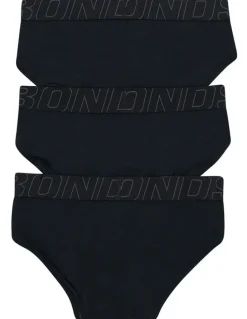 Bonds Sweat Off Brief 3 Pack in Black