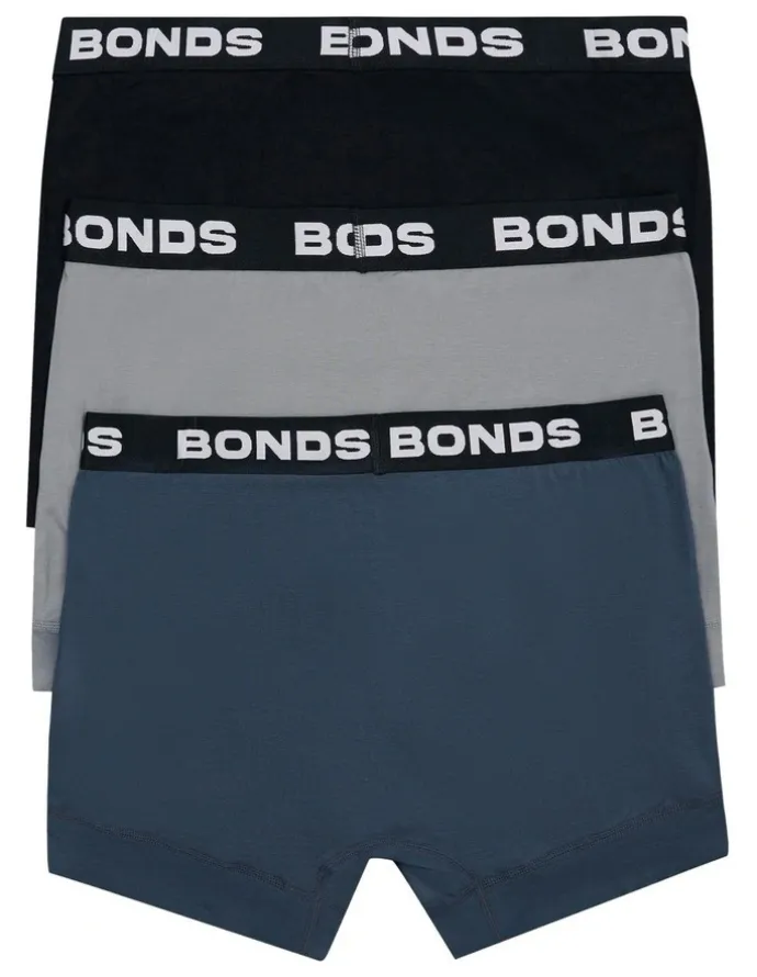 Bonds Total Package Of 3 Trunk Harpoon in Dumbo,Dream,Black