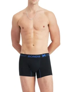Bonds X-Temp Trunk 3 Pack in Black