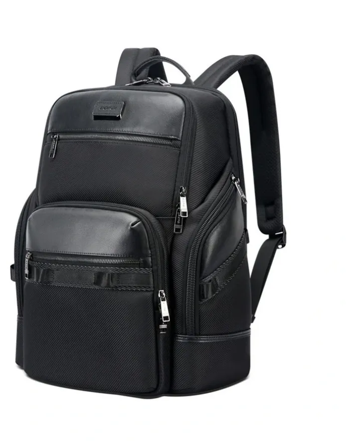 Bopai Anti-Theft Waterproof Laptop Backpack Travel Business Work Bag Black