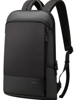 Bopai Anti-Theft Waterproof 17 Laptop Backpack Travel Business Work Bag Brown