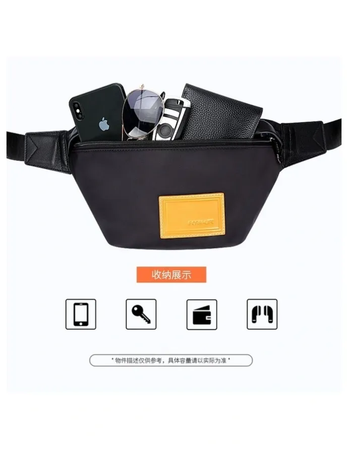 Bopai Bopai Shoulder Crossbody Travel Daily Bag Black