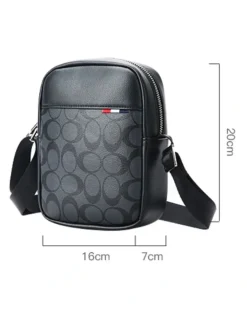 Bopai Bopai Waterproof Messenger Travel Work Bag Black