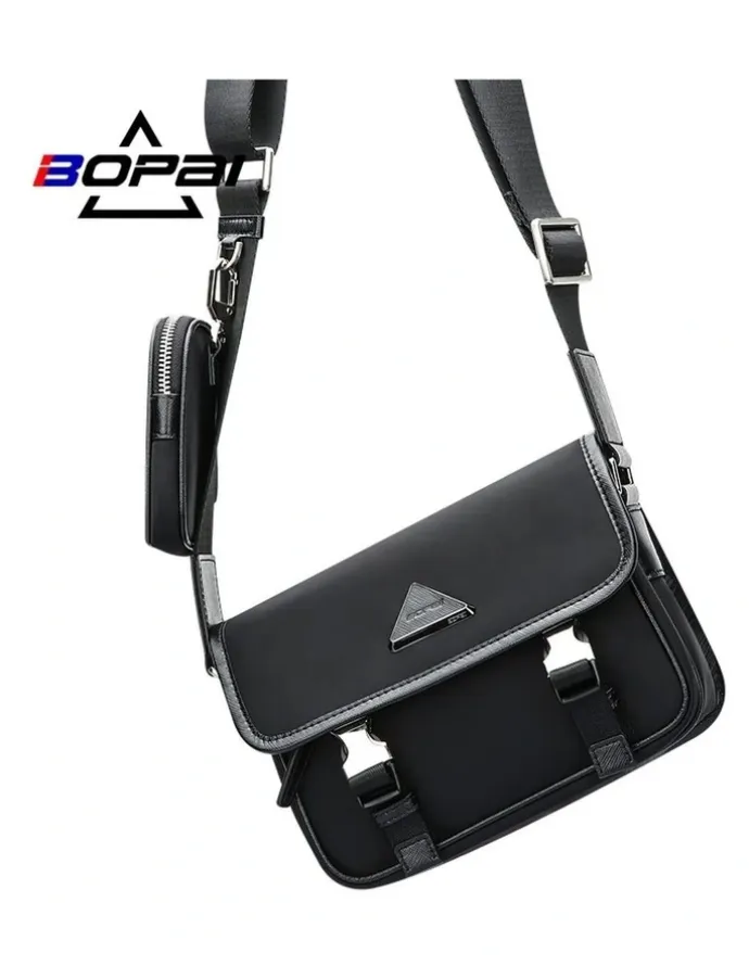 Bopai Bopai Waterproof Messenger Travel Work Bag Black