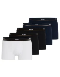 Boss Essential Trunks 5 Pack in Multi