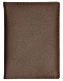 Boss Folding Card Holder in Classic Smooth Brown