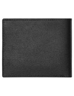 Boss Leather Wallet in Iconic Black