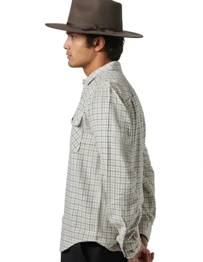Brixton Cohen Cowboy Hat in Brown