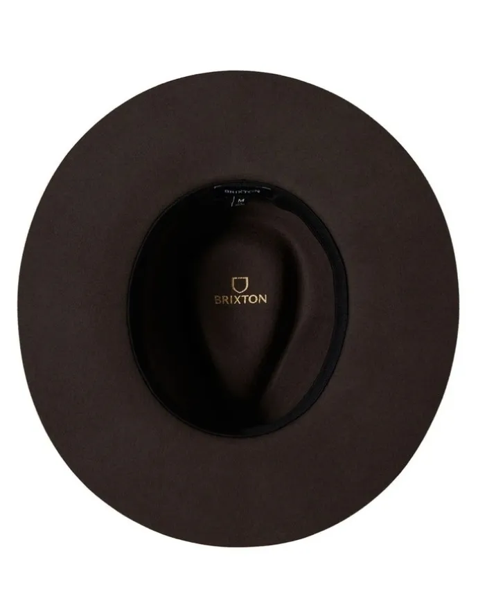 Brixton Cohen Cowboy Hat in Brown