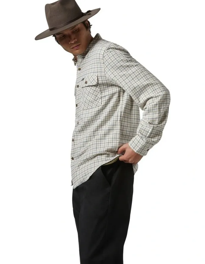 Brixton Cohen Cowboy Hat in Brown