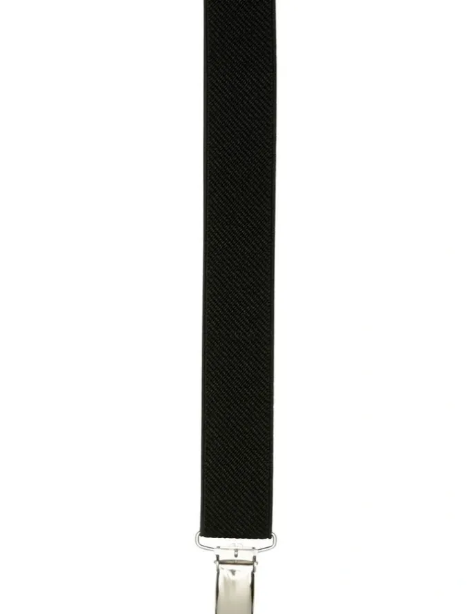Buckle Plain Braces 25mm in Black