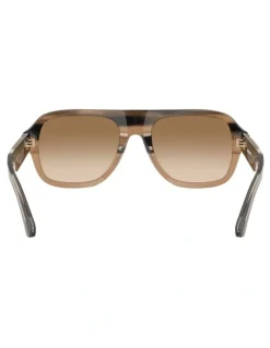 Burberry Acetate Sunglasses in Beige