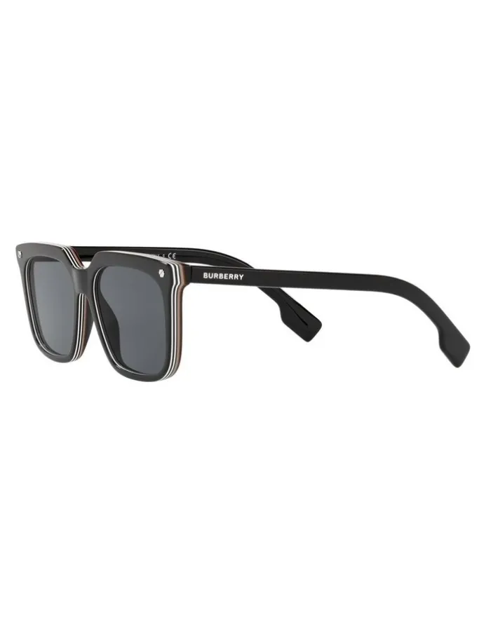 Burberry BE4337 Carnaby Black Sunglasses